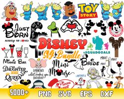 Disney Bundle Svg, Disney Collection Svg, Disney Character Svg, Disney Movies Svg