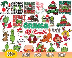 Grinch Christmas Bundle Svg, Grinch Svg, Grinch Quotes Christmas Svg, Grinch Christmas Clipart