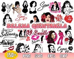 Selena Quintanila Bundle Svg, Selena Svg, Selena Quintanila Svg, Png Dxf Eps File