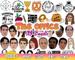 The Office Bundle Svg, The Office TV Show Svg, The Office Clipart File For Cricut
