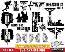 18 file The last of us bundle svg, The last of us svg, for Cricut, vector file, digital Download, Instant Download