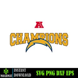 Los Angeles Chargers Football Svg Bundle, Sport Svg, Los Angeles Chargers, Chargers Svg, Chargers Logo Svg (1)