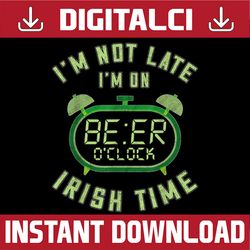 St Patricks Day Ireland Celebration Irish Pub Party PNG Sublimation Designs
