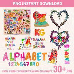 Karol New Album Cover Manana Sera Bonito Bundle PNG, Manana Sera Bonito PNG, Karol G Png