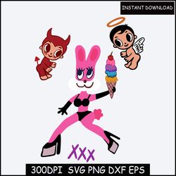 Bunny png, Digital Download, png, Jpeg, svg, Dxf, Eps, Easter Bunny Clipart, Easter Day, Rabbit Ears, Bunny Ears, Pa