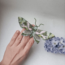 Butterfly Brooch,  brooch for women, Handmade insect jewelry