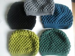 Handmade Baby Puff Hat