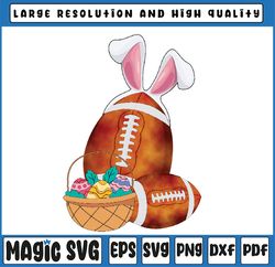 football easter day bunny ears easter eggs hunting basket premium png, easter bunny, digital download