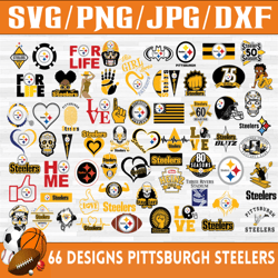 66 Pittsburgh Steelers Svg - Pittsburgh Steelers Logo Png - Pittsburgh Steelers Emblem - Steeler Logo - Steelers Symbol
