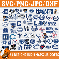 64 Indianapolis Colts Logo - Indianapolis Colts Svg - Colts Emblem - Cool Colts Logo - New Colts Logo - Nfl Teams Logo