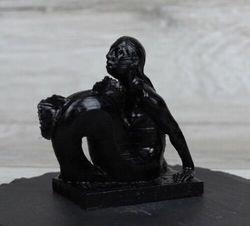 Mermaid figurine, Statue, Sculpture, interior object