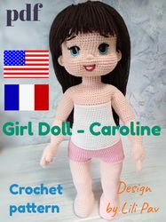 make your own unique new Carolina doll