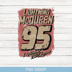 Retro Lightning Mcqueen PNG, Vintage Disney Cars PNG, Disney Car Pixar PNG, Cars Theme Birthday PNG, Cars Character PNG