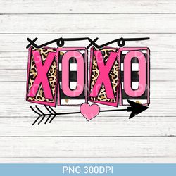 Retro XOXO PNG, Xoxo Valentines Day PNG For Woman, Valentines Day Gift, Heart PNG, Cute Valentine PNG, Valentines Day