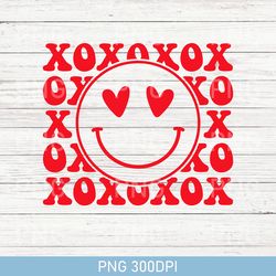 Gifts Love Happy Face PNG, XOXO PNG, Love Heart PNG, Heart Eyes Happy Face, Heart PNG, Smile PNG, Valentines Day PNG