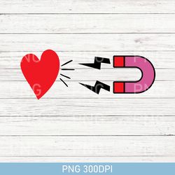 Retro Magnet PNG, Heart PNG. Valentine's Day couples, Matching Couples Valentines Day, Couples Valentine's Day PNG 2024