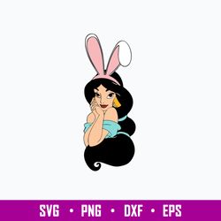 Jasmine Easter Svg, Aladdin Easter Svg, Disney Svg, Png Dxf Eps File