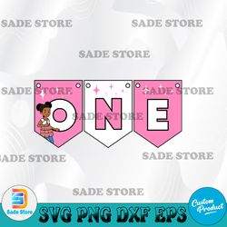Gracie's Corner High chair Banner, First birthday, ONE Banner, Gracie's Corner party, Printable Banner, svg, png, dxf