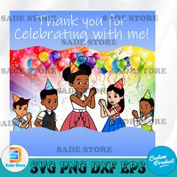 Party favor bag stickers, Kids Birthday Party favor stickers, Printable Thank you, Printable Party favor tags, png, pdf