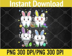 Dental Squad Dental Life Cute Bunny Funny Tooth Easter Day PNG, Digital Download