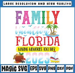 RD Family Vacation Florida Making Memories Together 2023 PNG, Family Vacation 2023, Easter Bunny, Digital Download