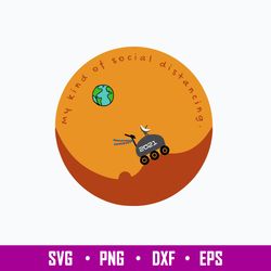 Mars Mission Rover Landing Perseverance 2021 Occupy Svg, Png Dxf Eps FIle