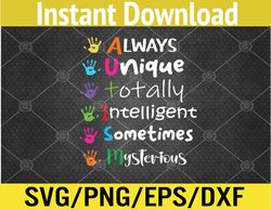 AUTISM AWARENESS Support Autism  Svg, Eps, Png, Dxf, Digital Download