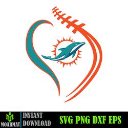 Designs Miami Dolphins Football Svg ,Dolphins Logo Svg, Sport Svg, Miami Dolphins Svg (5)