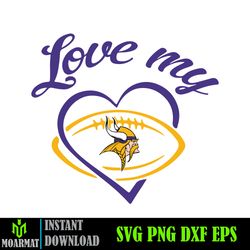 Minnesota Vikings Svg,Vikings Svg, Vikings Logo Svg, Vikings For Life Svg, Love Vikings Svg (3)