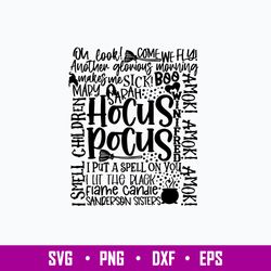 Oh Look Another Glorious Morning makes me Sick Svg, Hocus Pocus Svg, Png Dxf Eps File