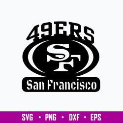 San Francisco 49ers Svg, San Francisco 49ers NFL Svg, NFL Team Svg, Png Dxf Eps File