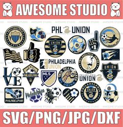 24 Files MLS Logo Philadelphia Union, Philadelphia Union svg, Vector Philadelphia Union, Clipart Philadelphia Union Foot