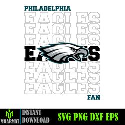 Philadelphia Eagles SVG, Philadelphia Eagles SVG, NFL SVG, Sport SVG. (6)