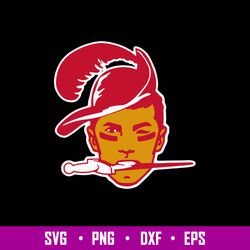 Tom Brady Tampa Bay Buccaneers Svg, Football Svg, Png Dxf Eps File
