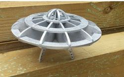 Digital Template Cnc Router Files Cnc Space Dish Files for Wood Laser Cut Pattern