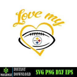 Pittsburgh Steelers Football Svg Bundle, Sport Svg, Pittsburgh Steelers, Steelers Svg, Steelers Logo Svg (8)