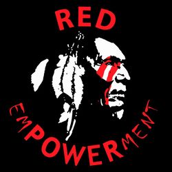 RED EMPOWERMENT 1 Svg, Native AmericanSVG, Native American Svg,