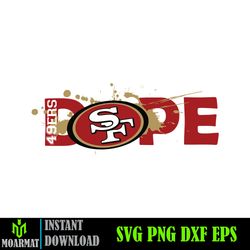San Francisco 49ers Svg, 49ers Svg, San Francisco 49ers Logo, 49ers Clipart, Football SVG (36)