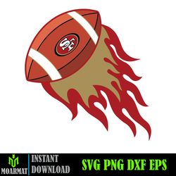 San Francisco 49ers Svg, 49ers Svg, San Francisco 49ers Logo, 49ers Clipart, Football SVG (42)