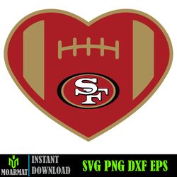 San Francisco 49ers Svg, 49ers Svg, San Francisco 49ers Logo, 49ers Clipart, Football SVG (43)