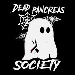 Dead pancreas society Svg, Halloween Svg, Ghost Svg, Cute Ghost Svg, Pancreas Svg