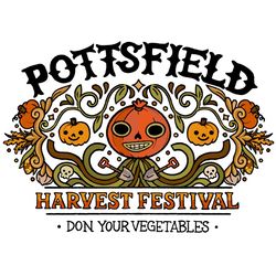 Pottsfield Harvest Festival SVG, Pottsfield Svg, Harvest Svg, Harvest Festival Svg