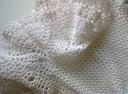 cotton crochet lace skirt