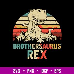 Brothersaurus Rex Svg, Brothersaurus  Svg, Dinosaur Svg, Png Dxf Eps File