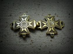 Brass clasp for jewelry making,jewelry hook lock,ukrainian jewelry clasp,handmade jewellery clasp,jewelry making tools
