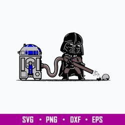Darth Vader Vacuum Cleaner Svg, Star Warp Svg, Png Dxf Eps File