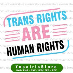 Trans Rights Are Human Rights Svg, Trans Pride Transgender Svg, Trans Pride, LGBT Svg, Trans Svg, LGBT Gift