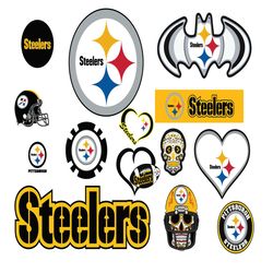 Pittsburgh Steelers Bundle Svg, Pittsburgh Steelers Logo Svg, NFL Svg