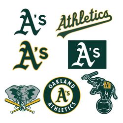 Oakland Athletics SVG, Baseball Svg, Baseball Team Svg, MLB Svg, Major League Baseball Svg