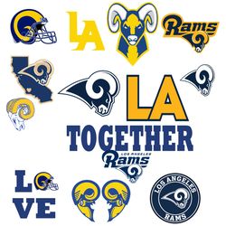 Los Angeles Rams Svg, Rams Svg, NFL svg, Football Svg, Football Team Svg, NFL Team Svg